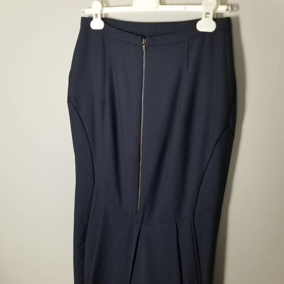 Antonio Berardi deep navy long skirt, size 44 Italian - Picture 6 of 9